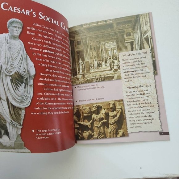 Julius Caesar: Roman Leader (Primary Source Readers) - Paperback - Picture 9 of 10